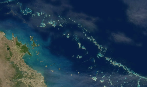 Great Barrier Reef Image from Space