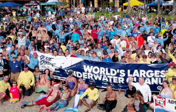 4ocean Guinesss World Record Largest Underwater Cleanup