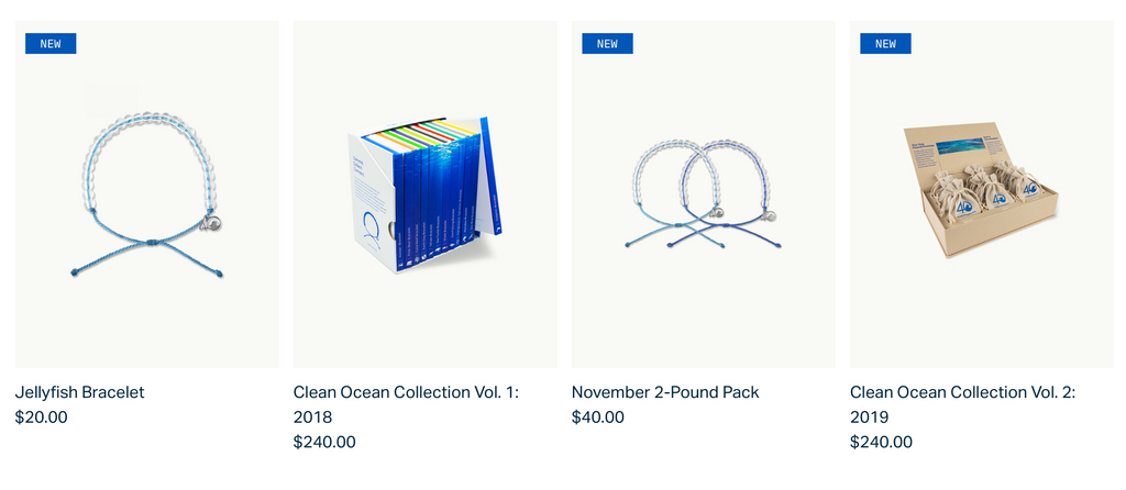 4ocean Shop Page