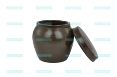 Korean Clay Jar with Lid, Hangari 항아리 (Modern)