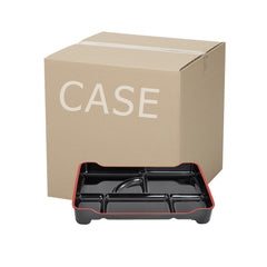Melamine Lacquer Bento Lunch Tray (Case-10pcs)