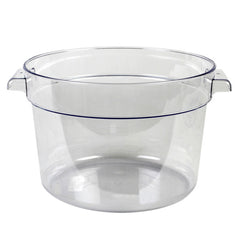 Thunder Group Polycarbonate Round Food Storage, Clear