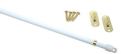 CURTAIN SASH RODS, DOOR PANEL ROD - 11" TO 19" - #820