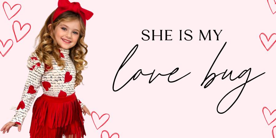 The Perfect Valentine's Day Outfit For Toddler Girls Valentines Outfits,  Girls Valentines Outfit, Little Girl Outfits