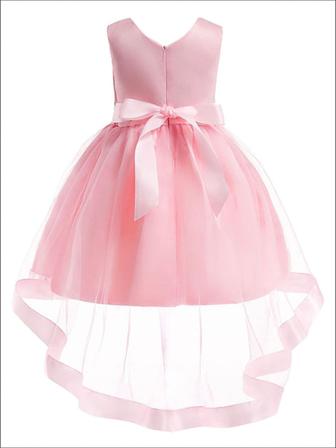 baby pink occasion dress