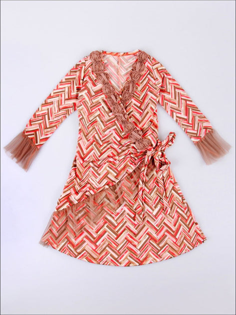 baby wrap dress