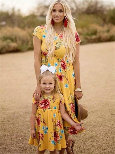 boho mommy and me dresses