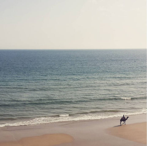 Moroccan Tiles Tumbled by the sea