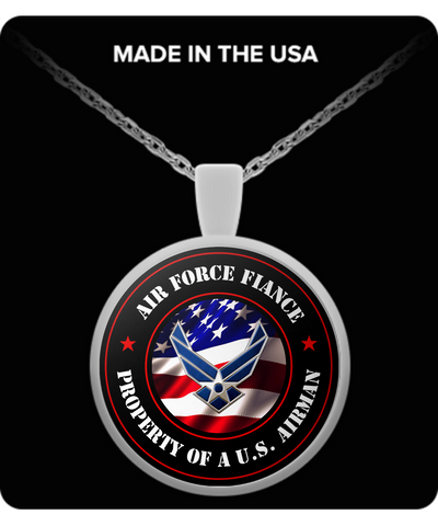 Military - Air Force Fiance - Property of a U.S. Airman - Necklace