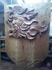 Irish Celtic Craftshop logo design