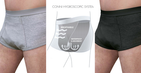 Conni Men's washable Oscar boxer briefs