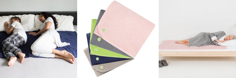 PeapodMats - washable absorbent bed wetting mats