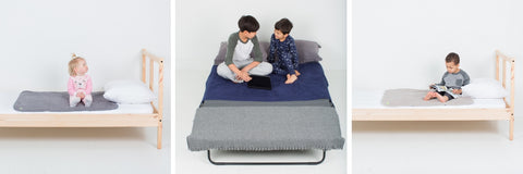 Bed wetting solutions washable bed pads