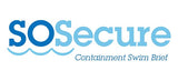 SOSecure Containment Swim Briefs logo