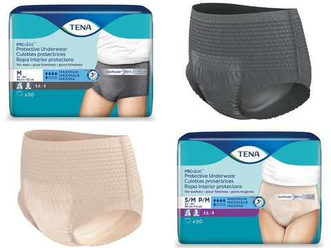 TENA ProSkin Protective Underwear for Men or Women