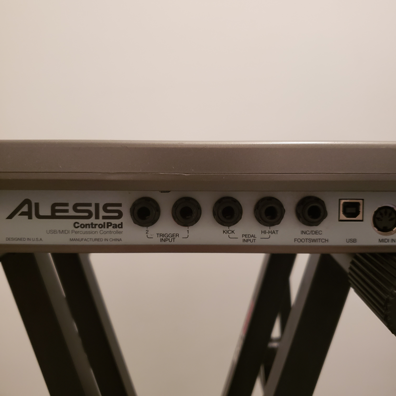 alesis control pad user manual