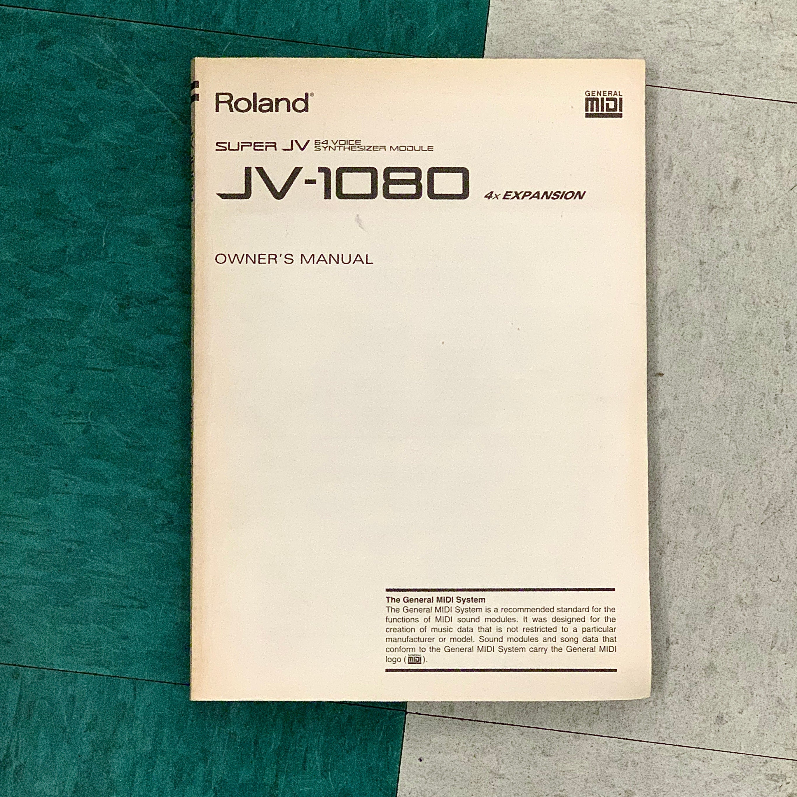 Used Roland Jv 1080 Control