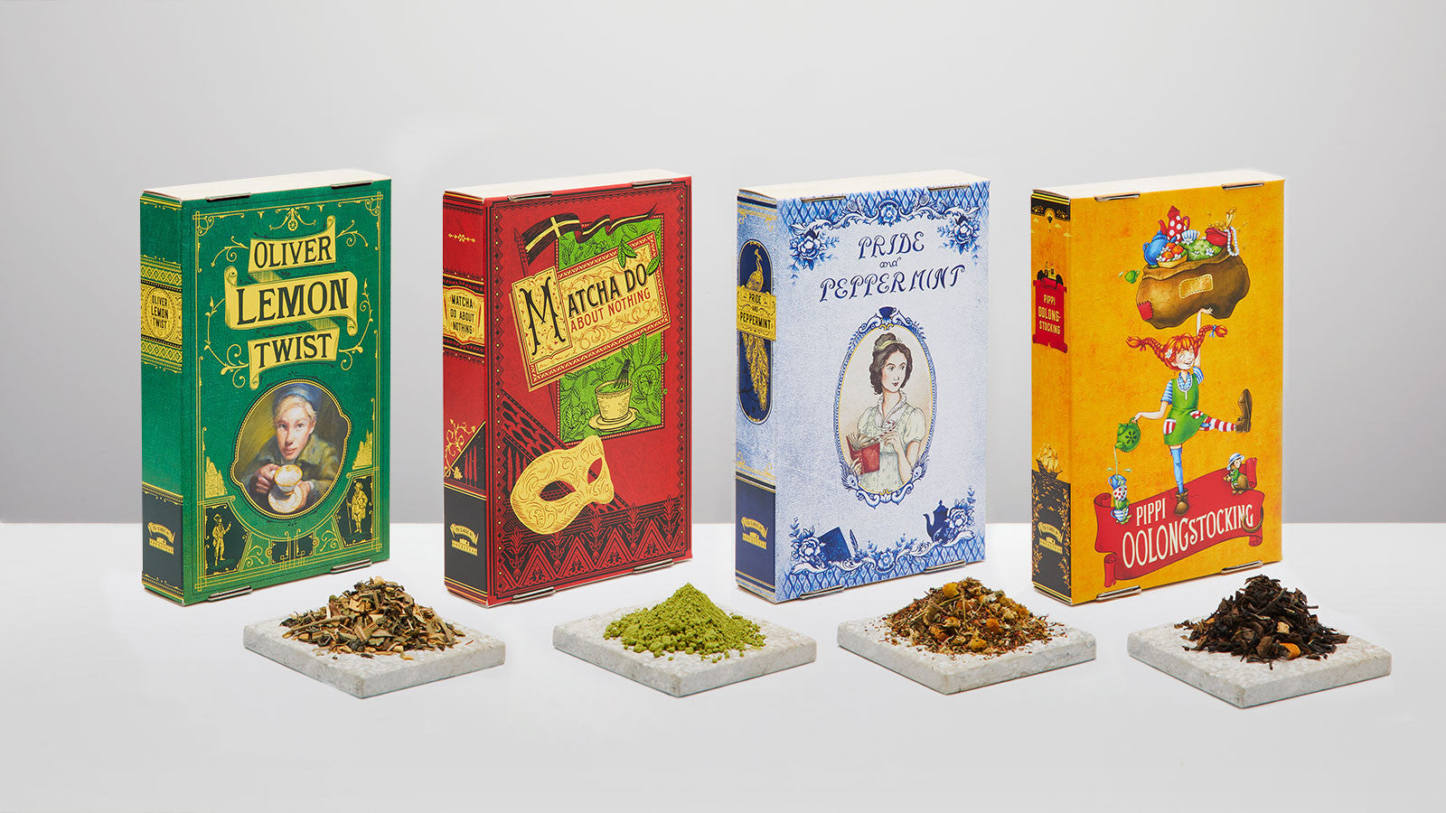 Punny Tea Packaging for book lovers