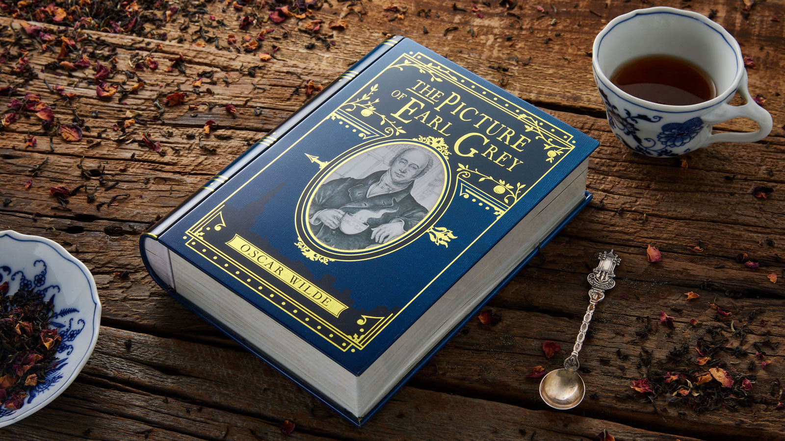 The Picture of Earl Grey NovelTea Tin Tea Book
