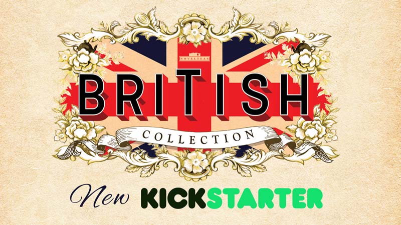 British Collection Kickstarter by NovelTea Tins