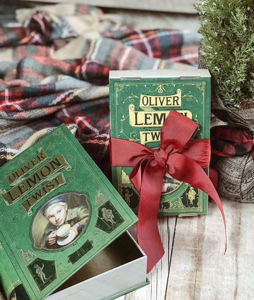 Oliver Twist LemoN Tea Tin Bookish Gift Idea