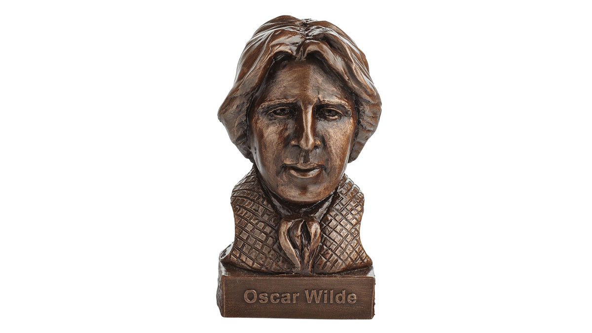 Oscar Wilde Author Bronze Bust