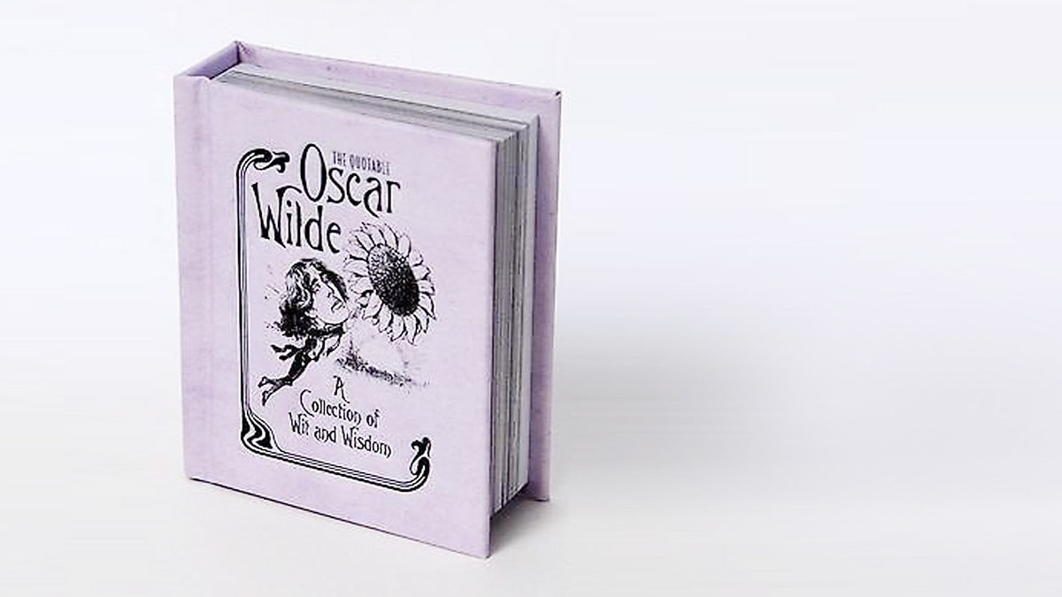 The Quotable Oscar Wilde Mini Book Gift