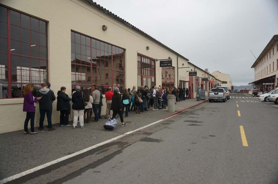 San Francisco International Tea Festival Fort Mason Line