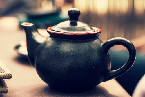 kettle of calming tea