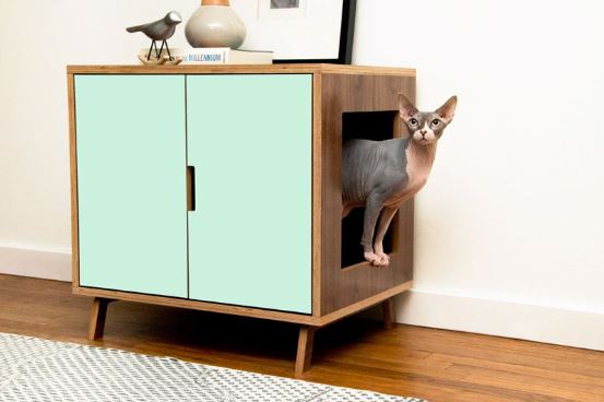 the benefits of a cat litter cabinet | prettylitter