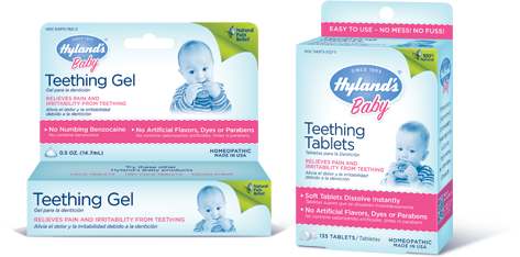 Hyland's Teething Gel and Tablets