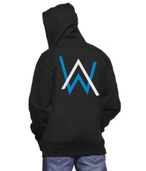 Alan Walker BLUE Ink On BACK Unisex Pullover Hoodie Adult