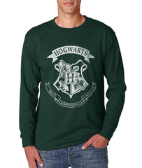 Hogwarts Crest Long Sleeve T-shirt for Men PA Crest