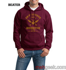 PA Gryffindor BEATER Quidditch Team Unisex Pullover Hoodie - Meh. Geek