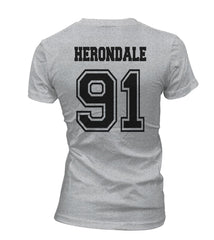 Herondale 91On BACK Idris University Women T-shirt - Meh. Geek - 2