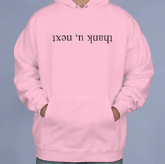 Thank U, Next Upside Down Ariana Grande Unisex Pullover Hoodie Adult