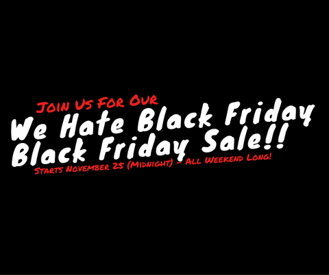 Wayward Gourmet | Black Friday Sale | We Hate Black Friday, Actually