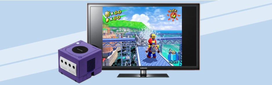 connecting gamecube to tv