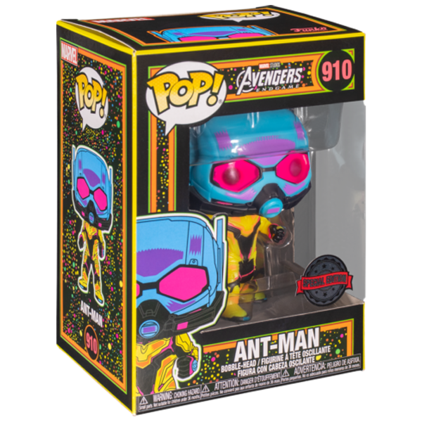 black light ant man funko