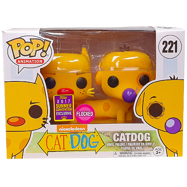 cat dog funko pop