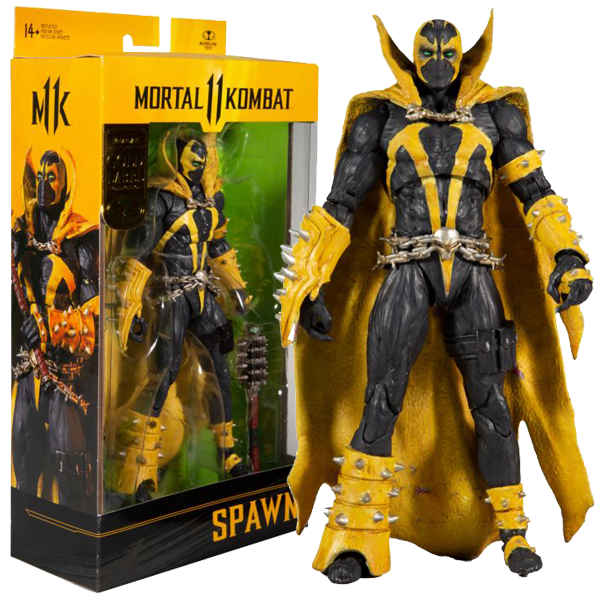 mortal kombat spawn gold label