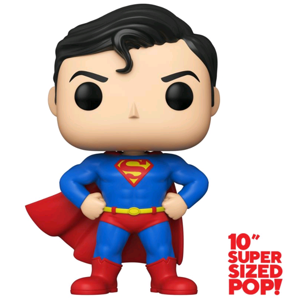 10 in superman funko pop