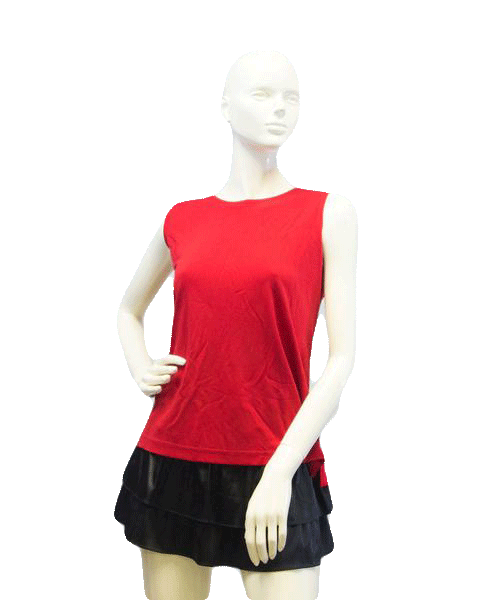 Rouge Slv Knit Tank Top Sz X (SKU 000087)