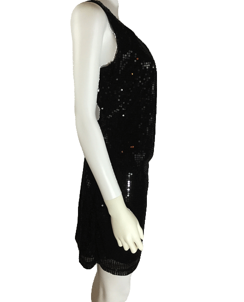 Sequin Little Black Dress Size Medium (SKU 000064)