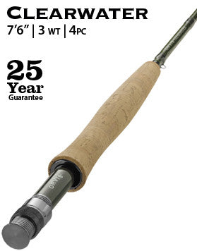Clearwater 3-weight 7'6" Fly Rod