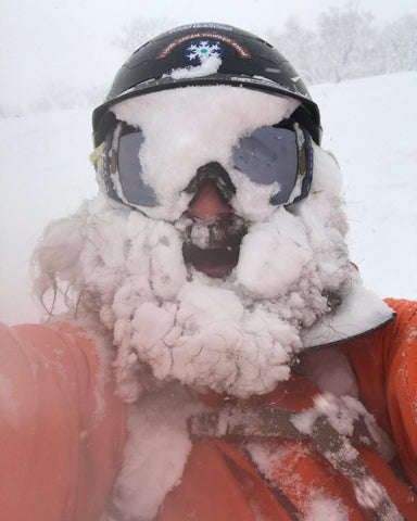 Pow beards are almost guaranteed when skiing with Casa Tours Owner Gomez