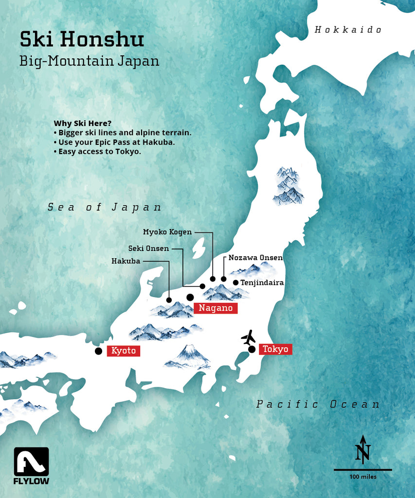 The Best Ski Resorts of Honshu Island Japan
