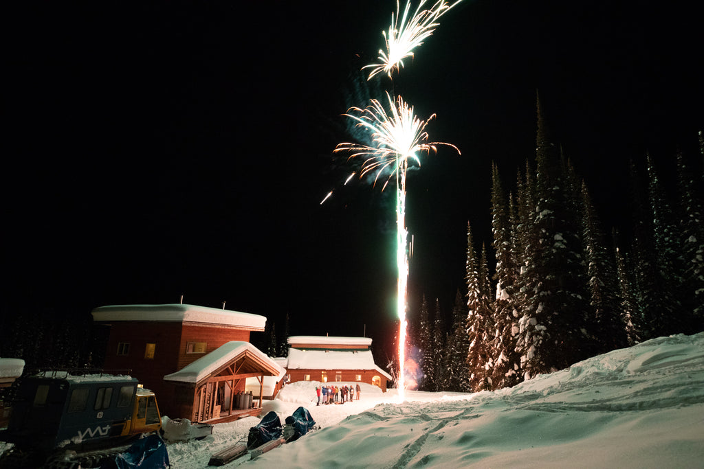 Celebrating New Years Eve, BC Hut Trip Style