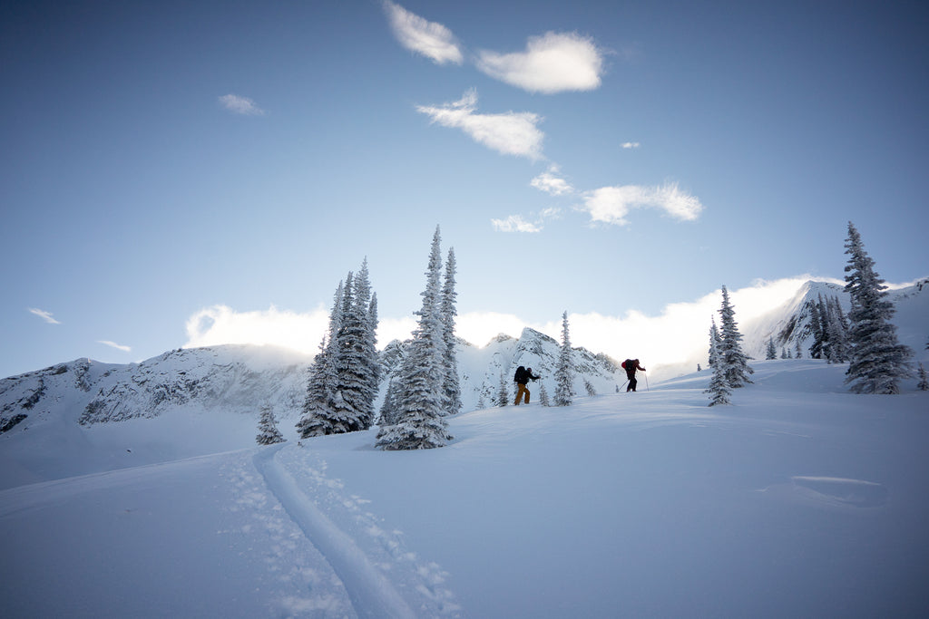 ski touring in British Columbia