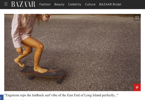 Potaito Boards Skateboard - Featured in Harper's Bazaar Magazine